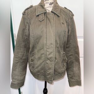Abercrombie & Fitch Khaki Utility Jacket